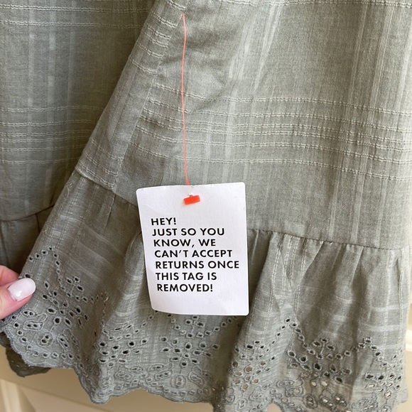 NEW ASOS Design Maternity Broderie Lace Eyelet Wrap Dress - Picture 9 of 9